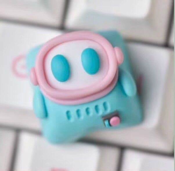 Astronaut keycaps 3D creative keycaps
