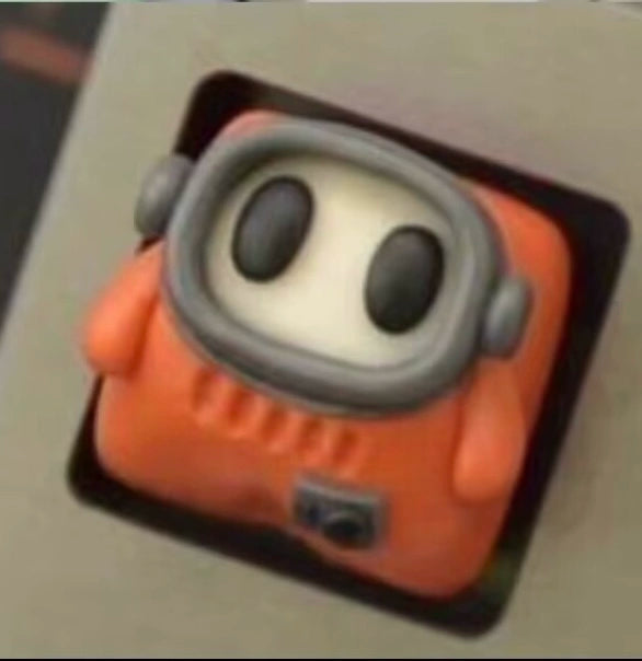 Astronaut keycaps 3D creative keycaps