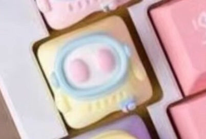 Astronaut keycaps 3D creative keycaps