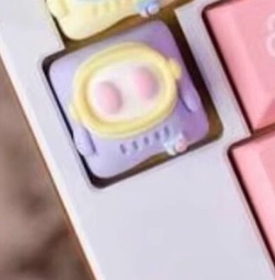 Astronaut keycaps 3D creative keycaps